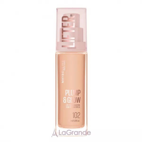 Maybelline New York Lifter Plump & Glow SPF 15 Foundation ��������� ���� ��� ���������� � ������������� ������ ���� � SPF15