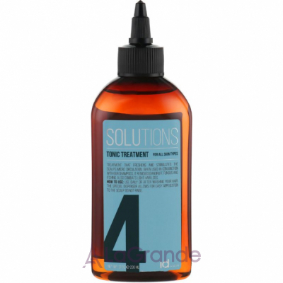 IdHair Solutions � 4 Tonic Treatment ������������ �������� ��� ���� ����� ���� ������