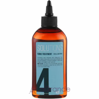 IdHair Solutions � 4 Tonic Treatment ������������ �������� ��� ���� ����� ���� ������