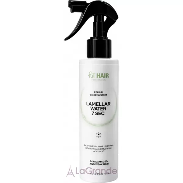 FutHair Professional Repair Code Lamellar Water 7 sec ���������� ���� ��� ����������� ������������� ����� 
