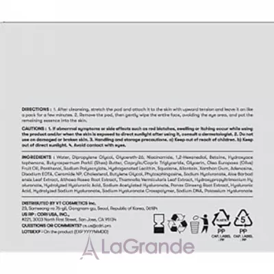 VT Cosmetics PDRN Tension Toner Pad �����-���� ��� ������� ���������