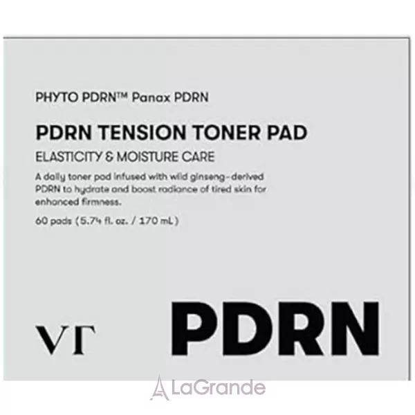 VT Cosmetics PDRN Tension Toner Pad �����-���� ��� ���� ������������