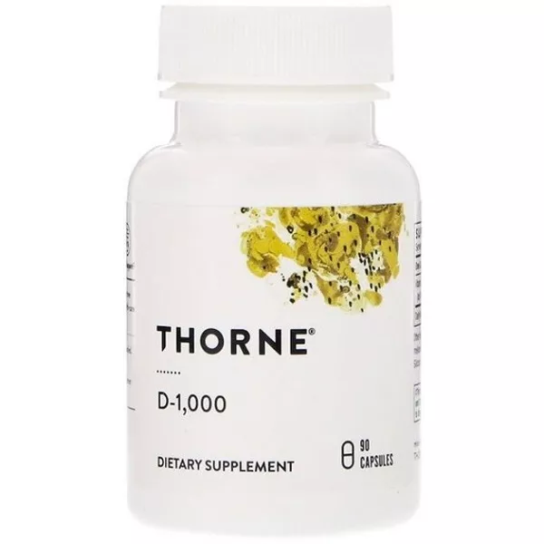 �ֲ��� Thorne Research Vitamin D-3 1000 �� ĳ������ ������� 