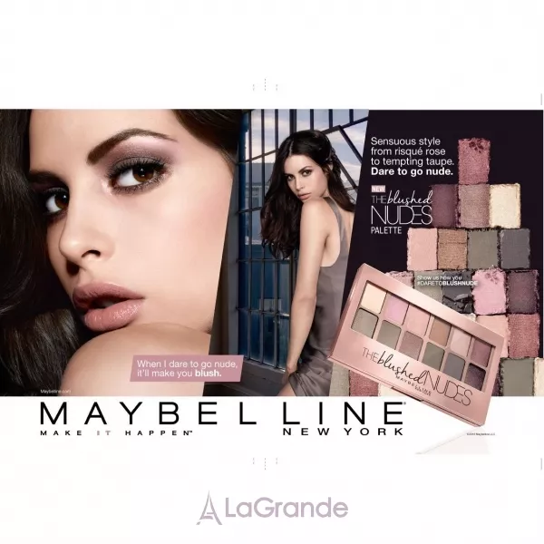 Maybelline The Blushed Nudes ������� ���� ��� ����
