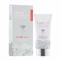 3W Clinic Crystal White Milky Sun Cream SPF50+ PA+++ �������� �������������� ���� ��� ���� SPF50+