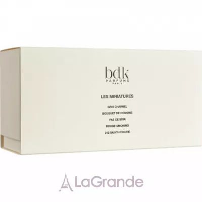 BDK Parfums Les Miniatures Set ���� ������� ����������� ���� Gris Charnel + Bouquet De Hongrie + Pas Ce Soir + Rouge Smoking + 312 Saint-Honor
