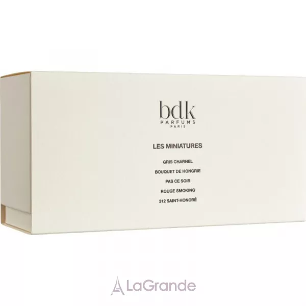 BDK Parfums Les Miniatures Set ���� ������� ����������� ���� Gris Charnel + Bouquet De Hongrie + Pas Ce Soir + Rouge Smoking + 312 Saint-Honor