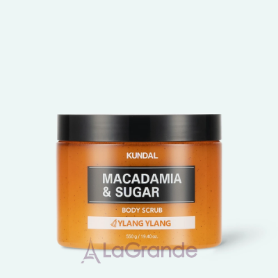 ������ Kundal Macadamia & Sugar Body Scrub Ylang Ylang ����� ��� ���� 