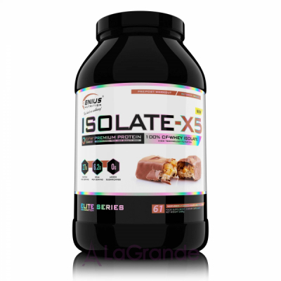 Genius Nutrition Isolate-X5 Choco-Peanut Crunch ������ ������������� ������� 