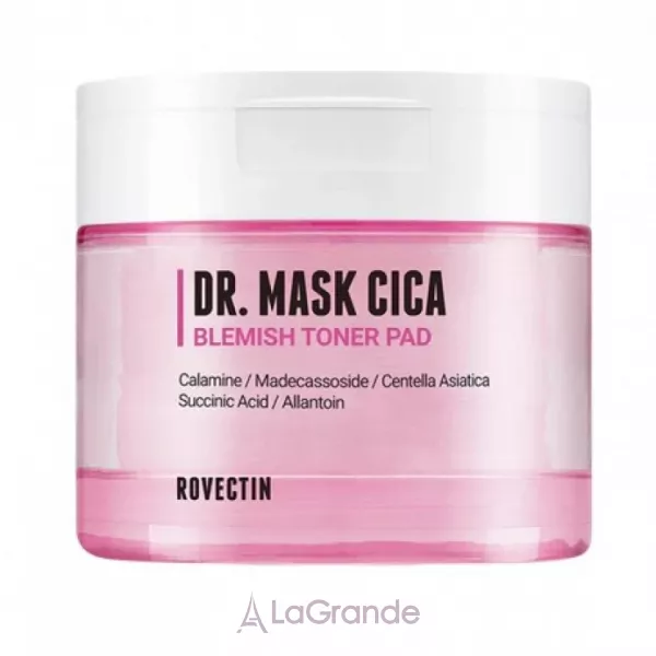 Rovectin Dr. Mask Cica Care Blemish Toner Pad ������������� ������������ ���� � ���������
