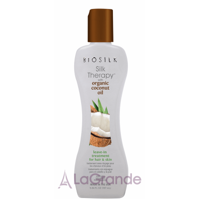 �ֲ��� BioSilk Silk Therapy With Organic Coconut Oil Leave In Treatment ���-��������� ��� �������