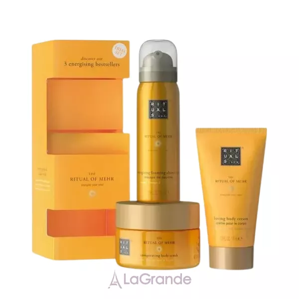 Rituals The Ritual Of Mehr Gift Set XS 2024 ����� ��� ���� 2024 (sh/foam 50ml+b/cream 70ml+b/scrub 125g)