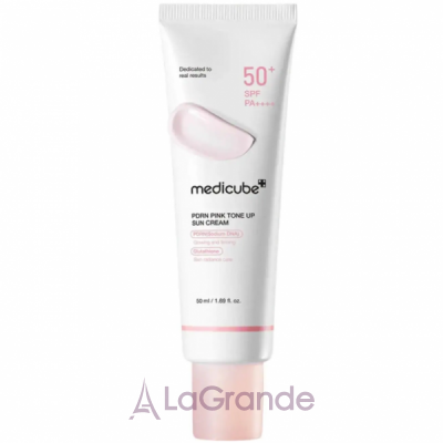 Medicube PDRN Pink Tone Up Sun Cream SPF50+ PA++++ �������������� ���� ��� ����
