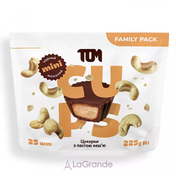 TOM Cashew Paste Dark Chocolate ������� � ������ ���'� � ������� �������