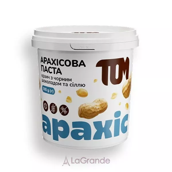 TOM Peanut Butter With Dark Chocolate And Salt ��������� ����� � ������ ��������� �� ����