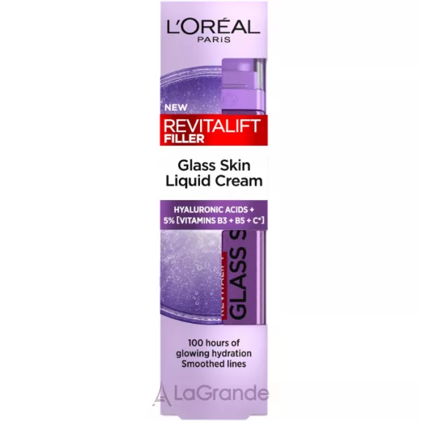 L'Oreal Paris Revitalift Filler Glass Skin Liquid Cream ���� ��� �������� ������ ���� ����