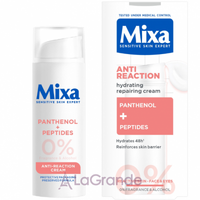 Mixa Anti Reaction Hydrating Repairing Cream ����������� ���� � ���������� ��� ���������� � ���������� ��������� ������� �������������� ���� ����