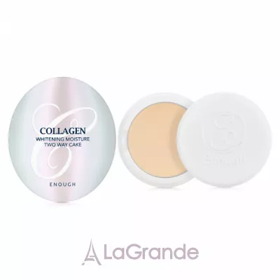 �ֲ��� Enough Collagen 3 in 1 Whitening Moisture Two Way Cake SPF28 ����� � ������ ������