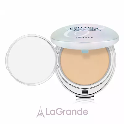 �ֲ��� Enough Collagen 3 in 1 Whitening Moisture Two Way Cake SPF28 ����� � ������ ������