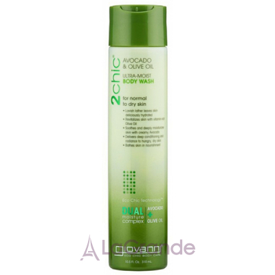 �ֲ��� Giovanni 2chic Ultra-Moist Body Wash Avocado & Olive Oil �������������� ���� ��� ���� � ��������� �볺� �� �������