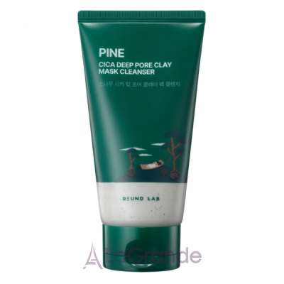 Round Lab Pine Cica Deep Pore Clay Mask Cleanser �������� �����-����� ��� �������� � ���������� ������ �����