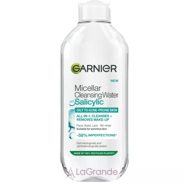 Garnier Salicylic Micellar Cleansing Water ̳������� ���� � ���������� �������� ��� ������ ������ �� �������� ����� �� ������� �� ��������������� ���� �������