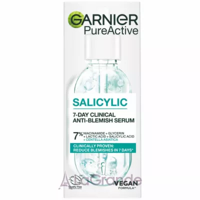 Garnier Salicylic 7-Day Clinical Anti-Blemish Serum ��������� �� ���������� �������� ����� ��������������� ���� �������
