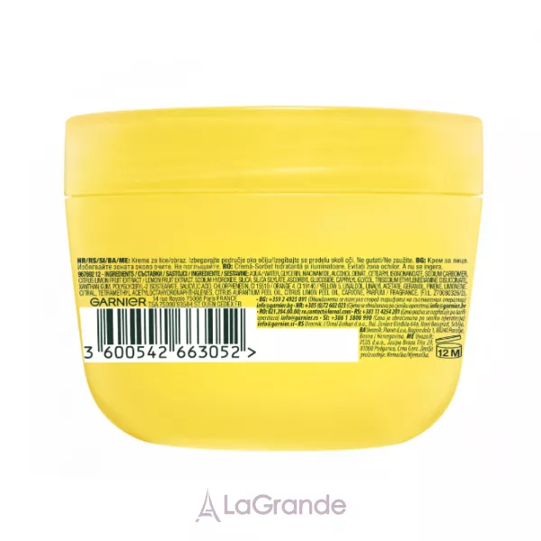 Garnier Vitamin C Fresh & Bright Hydrating Sorbet Cream �������������� ����-������ � ������� � ��� ������� ������ �� ������ ��� �������