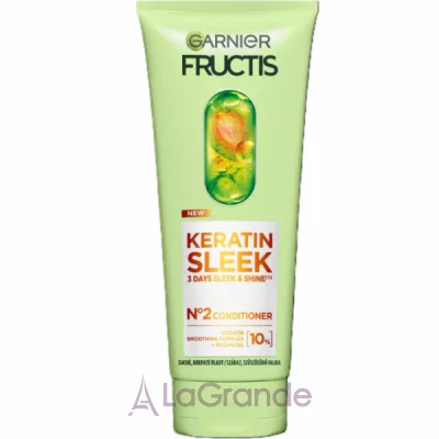 Garnier Fructis Keratin Sleek Conditioner ����������� ��� ������������ �� ������� ������ ��� ���������� �� ������ �������