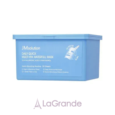 JMSolution Daily Quick Multi Hya Waterfull Mask ����� ��� ����