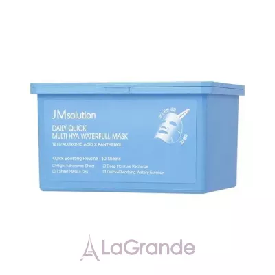 JMSolution Daily Quick Multi Hya Waterfull Mask ����� ��� ����
