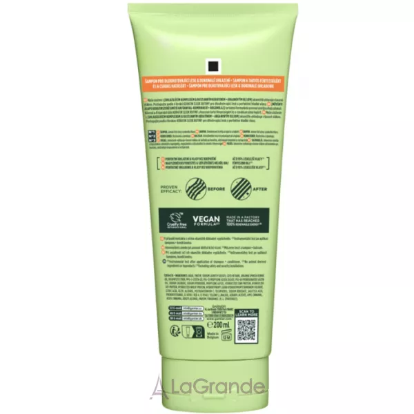 Garnier Fructis Keratin Sleek Shampoo ������� ��� ������������ �� ������� ������ ��� ���������� �� ������ �������