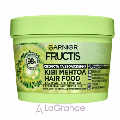 Garnier Fructis Hair Food Kiwi-Menthol Mask ����� 3 � 1 