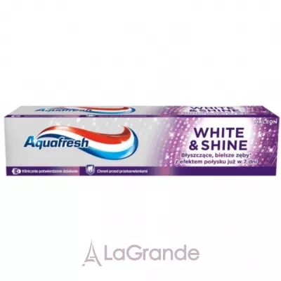 Aquafresh White & Shine Whitening Toothpaste ������ ����� ������������