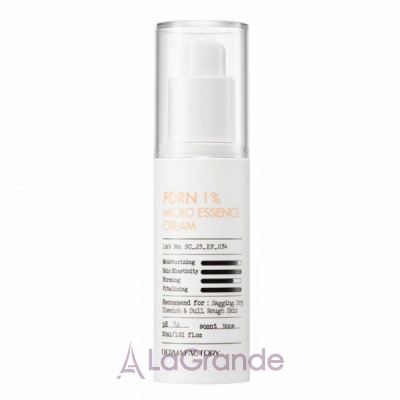 Derma Factory PDRN 1% Micro Essence Cream ������������������ ���� ��� ���� � PDRN 1%