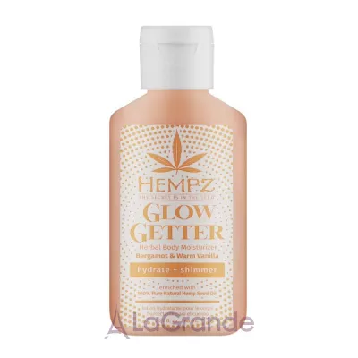 Hempz Glow Getter Shimmer Herbal Body Moisturizer Bergamot & Warm Vanilla ������� ��� ��� � �������� 