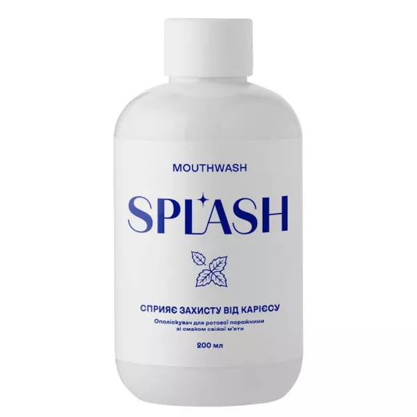 Splash Fresh Mint Mouthwash �������������� ��� ������� ��� �� ������ ������ ����