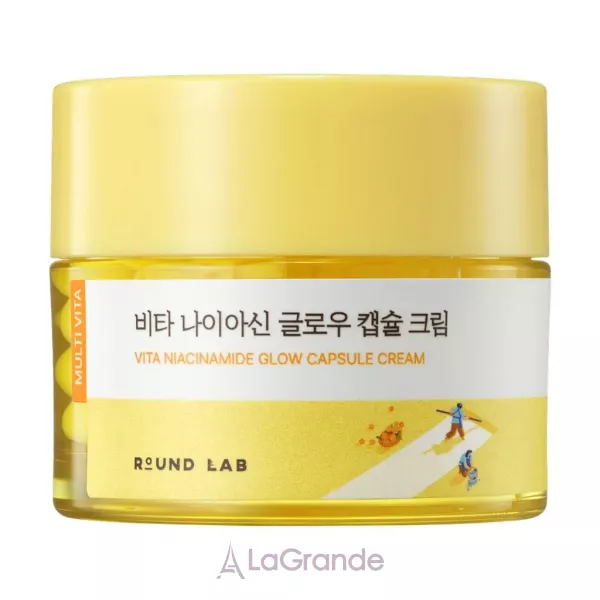 Round Lab Vita Niacinamide Glow Capsule Cream ����������� ���� ��� ���� � ���������