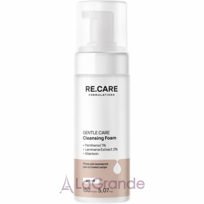 Re.Care Gentle �are Cleansing Foam ϳ��� ��� �������� ��� ������� ����