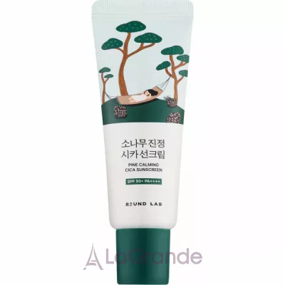 Round Lab Pine Calming Cica Sunscreen SPF50+ PA++++ �������������� ���� � ���������� ������ �����