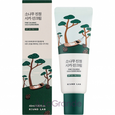 Round Lab Pine Calming Cica Sunscreen SPF50+ PA++++ �������������� ���� � ���������� ������ �����