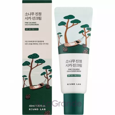 Round Lab Pine Calming Cica Sunscreen SPF50+ PA++++ �������������� ���� � ���������� ������ �����