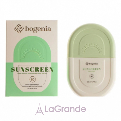Bogenia Sunscreeen Face Cream SPF50 ������������� ���� SPF50