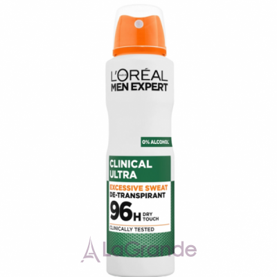 L'Oreal Paris Men Expert Clinical Ultra 96H ����������-�������������� ��� ����, ������ �� ���� �� 96 �����