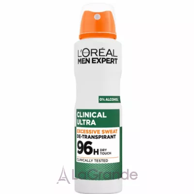 L'Oreal Paris Men Expert Clinical Ultra 96H ����������-�������������� ��� ����, ������ �� ���� �� 96 �����