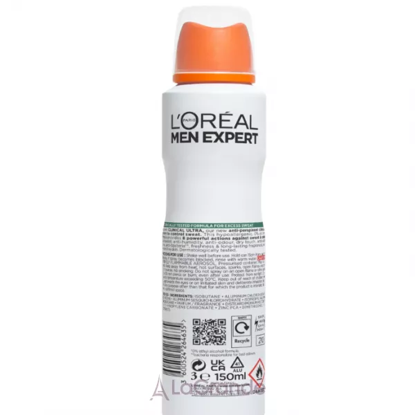 L'Oreal Paris Men Expert Clinical Ultra 96H ����������-�������������� ��� ����, ������ �� ���� �� 96 �����