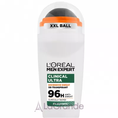 L'Oreal Paris Men Expert Clinical Ultra 96H Antyperspirant ��������� ����������-�������������� ��� ����, ������ �� ���� �� 96�����