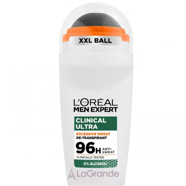 L'Oreal Paris Men Expert Clinical Ultra 96H Antyperspirant ��������� ����������-�������������� ��� ����, ������ �� ���� �� 96�����