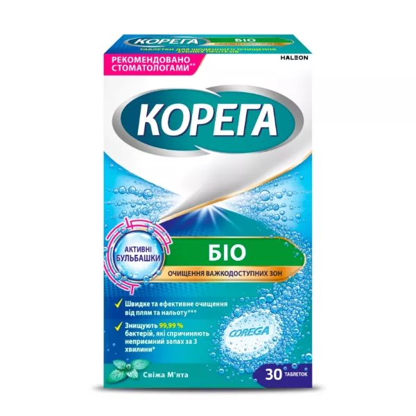 Corega Bio Formula Denture Cleaning Tablets �������� ��� ������� ������ ��������