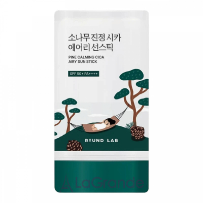 Round Lab Pine Calming Cica Airy Sun Stick SPF50+ PA++++ �������������� ���� � ���������� ������ ����� SPF50+